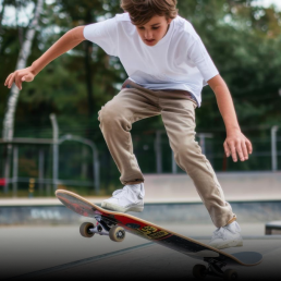 Skating area