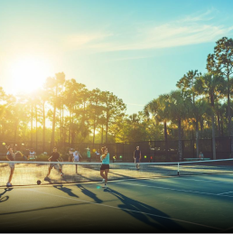 tennis court new