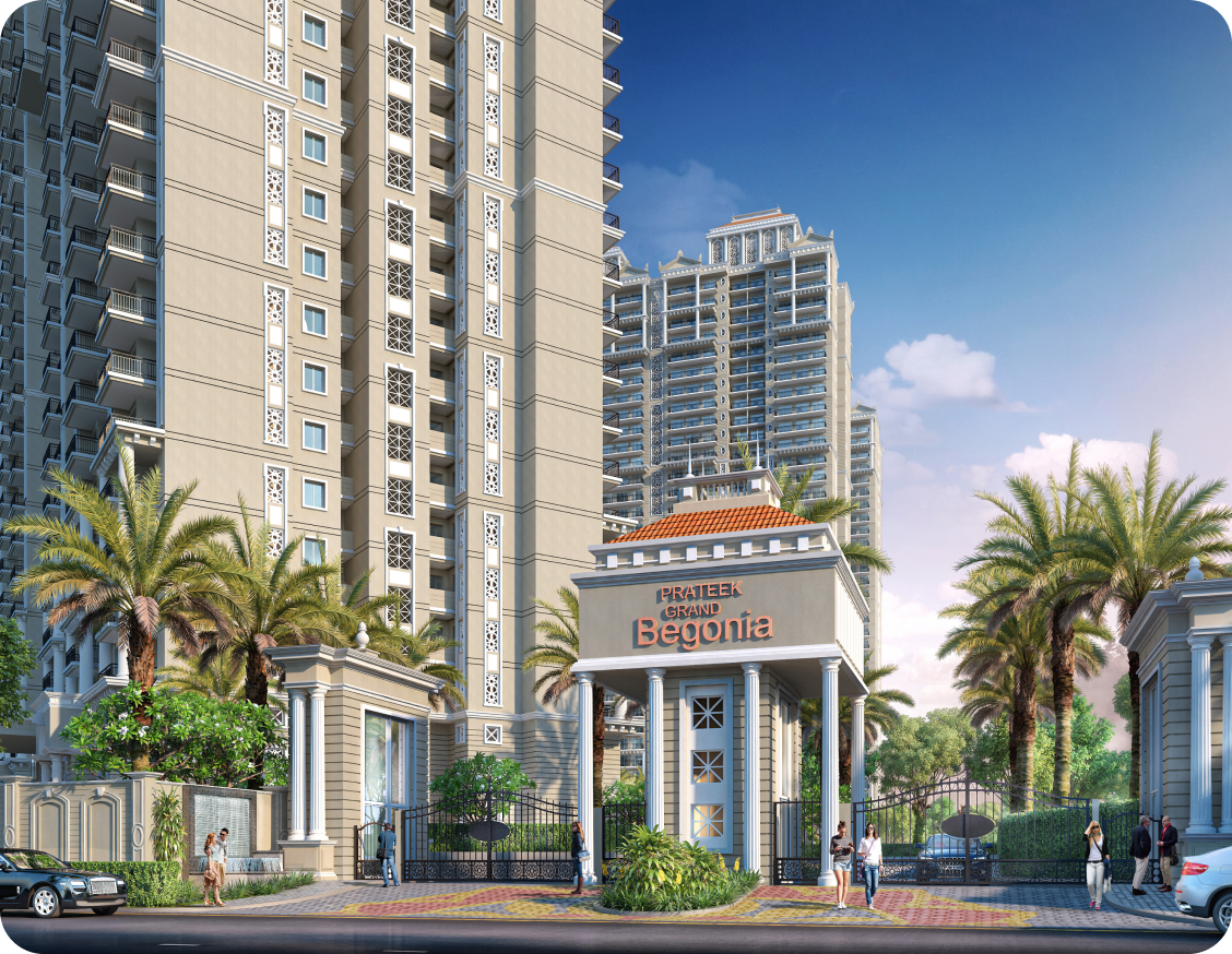 Prateek Grand Begonia - Siddharth Vihar, Ghaziabad flats in delhi